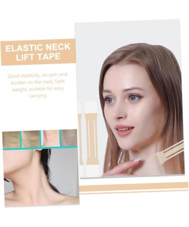 WOFASHPURET 20 Pcs Neck Lift Stickers Face Lifter Tape Neck Skin Tape Anti-wrinkles Neck Patch Jowls Tape Rubber - Buy Online on GoSupps.com