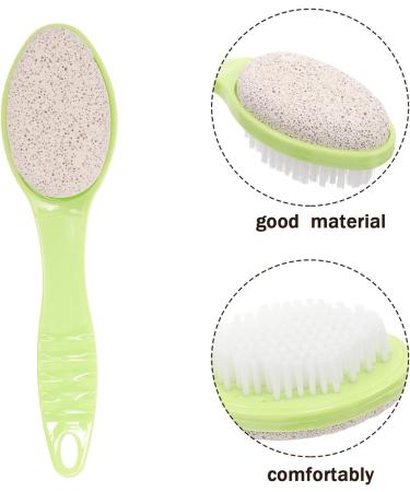 Beavorty Pedicure Brush Pumice Stone Pedicure Tool Double Sided Feet Scrubber Exfoliator Dead Skin Remover Hard Skin Foot File Exfoliation - Buy Online on GoSupps.com