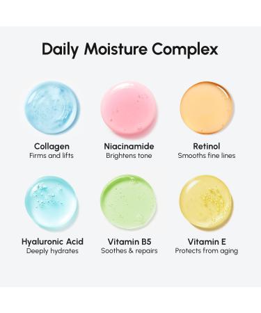 MAREE Face Moisturizer Retinol Cream for Face Daily Wrinkle Cream for Women Anti-Aging Face Cream Facial Moisturizer with Collagen Crema Hidratante Para la Cara for Skin Tightening 1.7 Fl Oz (Pack of 1) - Buy Online on GoSupps.com