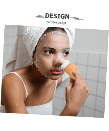 FOMIYES Beech Wood Facial Cleansing Brush Scrubber for Face Facial Scrubber Brush for Face Exfoliating Brush Face Exfoliating Face Brush Face Exfoliating Brush Fiber Soft Fur The Lazy - Buy Online on GoSupps.com