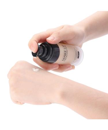 Smooth Makeup Base Liquid Foundation - Concealer Sun Block Cream - Full Coverage Matte Wear (3 Colors) - Buy Online on GoSupps.com