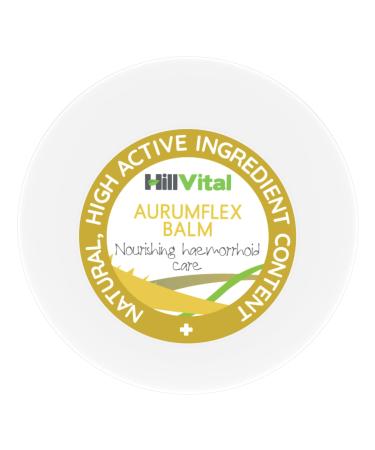 HillVital Aurumflex Cream - Haemorrhoid Cream (Piles) 50 ml Natural Formula May Help Relieve haemorrhoid Symptoms.