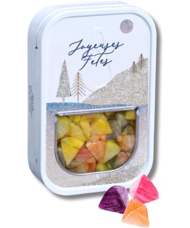 Set of 3 Boxes of Traditional Multifruit Candy Berlingots - Special Happy New Year Edition - Gourmet Gift to Wish Your Best Wishes - Guest Gift Idea - 200g - Buy Online on GoSupps.com