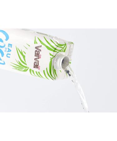 Va va - Original Coconut Water - 100% Pure Juice - Gourmet and Refreshing - No Added Sugars - 1 Tetra Pak Brick of 1L - Buy Online on GoSupps.com