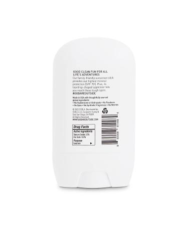 Bare Republic Mineral Sunscreen SPF 70 Stick - Sheer Finish, Easy Application, 2 fl oz - Buy Online on GoSupps.com