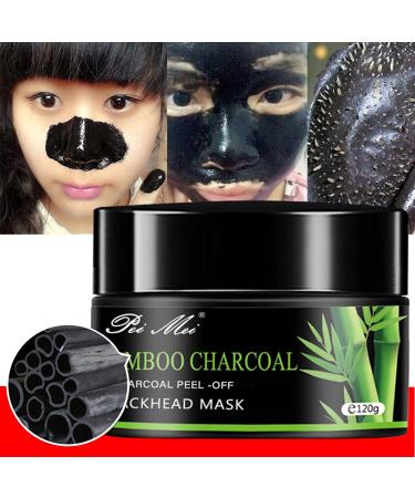 Blackhead Mask | Activated Charcoal Peel Off Face Mask for Deep Pore Cleansing | Sky-shop Acne & Blackhead Remover (120g - Buy Online on GoSupps.com