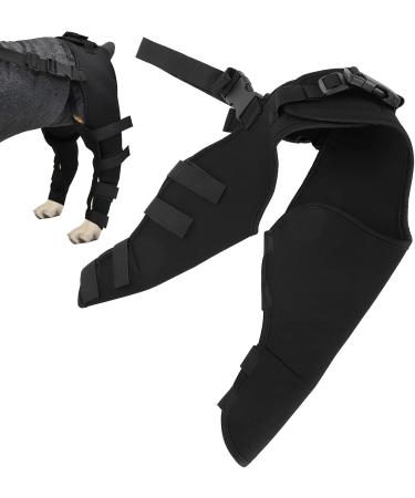 BORDSTRACT Dog Leg Braces for Hind Leg Adjustable Dog Knee Brace for Cruciate Ligament Injury Protecting Wounds Surgery Healing Arthritis Joint Pain and Muscle Sore HJ25 S - Buy Online on GoSupps.com