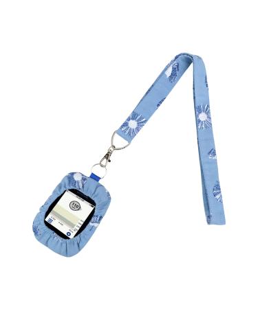 Blood Glucose Meter Case with Lanyard for Dexcom Receiver G6 G5 Holder Pouch Diabetes Supplies