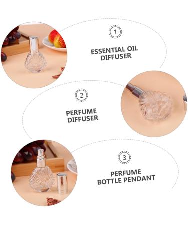 FRCOLOR 6pcs Glass Travel Perfume Bottles Fine Mist Spray Atomizers for Essential Oils & Fragrance Empty Crystal Perfume Sprayers - Buy Online on GoSupps.com