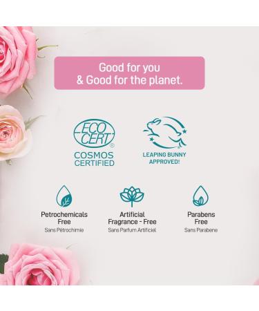 Organic Rose Water by Refresh Botanicals | ECOCERT Cosmos Certified | Hydrating & Alcohol-Free | Perfect for All Skin Types | 90 ml | Made in Canada - Buy Online on GoSupps.com