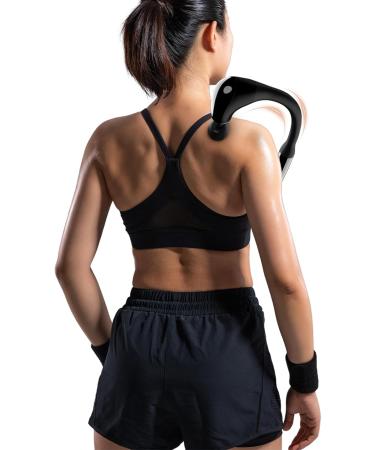 Premium Massage Hammer for Neck & Shoulder Relief | Deep Tissue Percussion Massager Gun with Timer International Shipping - Buy Online on GoSupps.com