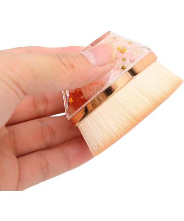 Foundation Brush Professional Curved Head Large Surface Thick Dense Hair Exquisite Handle Multifunctional for Liquid Foundation BB Cream (55# foundation brush + champagne gold 55# foundation brush + champagne gold liquid + box - Buy Online on GoSupps.com