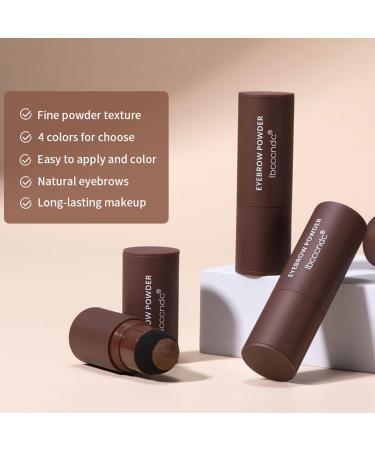 Shop Eyebrow Stamp Stencil Kit | 12 Reusable Stencils & Waterproof Powder - Long-Lasting Natural Brown Shade - Buy Online on GoSupps.com