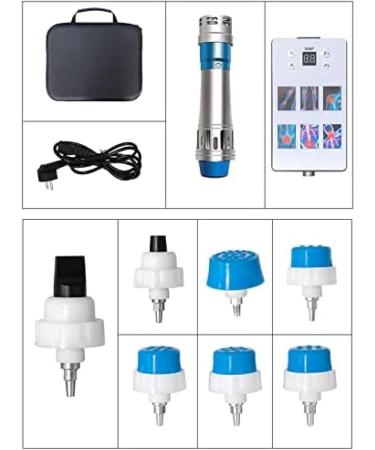 Shock Wave Therapy Massage Device | Pain Relief for Sports Injuries Joint Pain & ED | 7 Massage Modes - Buy Online on GoSupps.com