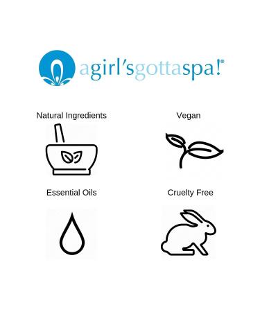 Buy A Girl's Gotta Spa! Lavender Himalayan Salt Body Scrub - 10 oz | Exfoliate & Moisturize Skin - Buy Online on GoSupps.com
