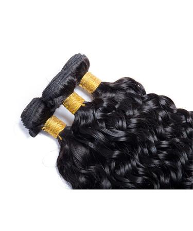 FW Hair 8A Brazilian Water Wave Bundles - 14-20inches, Unprocessed Virgin Human Hair in Natural Color - Buy Online on GoSupps.com