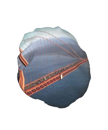 Golden Gate Bridge Printed Shower Cap - Waterproof Bath Cap for Women - Fits All Head Sizes and Hair Textures - Buy Online on GoSupps.com