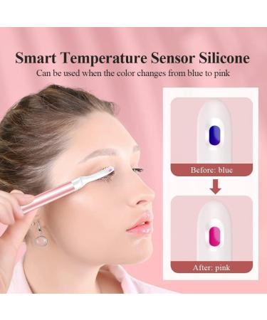 TOUCHBeauty Heated Electric Eyelash Curler with Temperature Sensor - Quick Heat Styling Tool in Pink - Buy Online on GoSupps.com