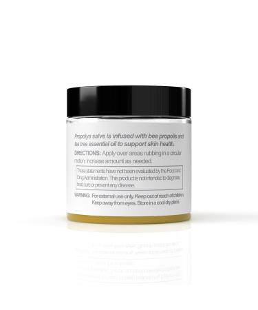 Extra Strength Athlete's Foot Treatment - 2oz Propolis Skincare Salve for Cracked Feet & Natural Healing with Tea Tree Oil - Buy Online on GoSupps.com