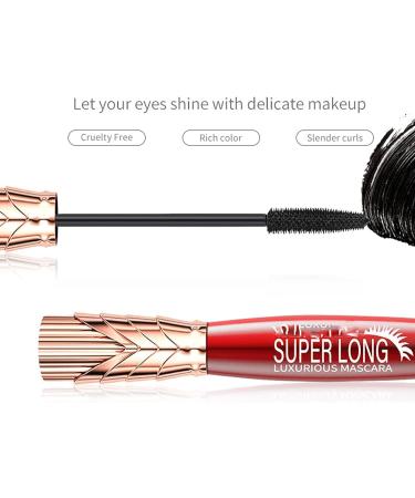 Yanquina Super Long Mascara Yankina Super Long Mascara Yankina Mascara De Pesta as Yanquina 4D Silk Fiber Lash Mascara Waterproof Long Lasting No Clumping (1Pcs) - Buy Online on GoSupps.com