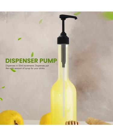 Jevina 3 St Cke Black 10 Ml Syrup Pumps Dispenser Pump Perfect for Coffee Syrups Snow Cone Aromas & More - Buy Online on GoSupps.com