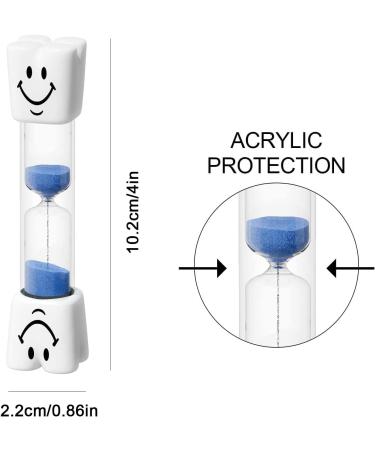 Dental Aesthetics Smile Sand Timer 5 Pcs - Kids Toothbrush Timer for Healthy Teeth (3 Minute) - Buy Online on GoSupps.com