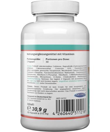 Buy Zec+ Nutrition Health+ All-in-One Multivitamin Complex - 60 Capsules | Best International Shipping - Buy Online on GoSupps.com