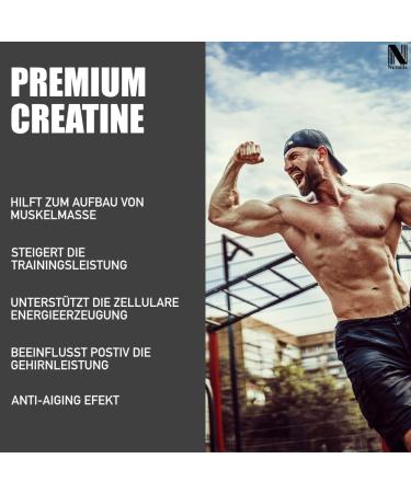 Nutrilla Creatine Monohydrate Powder | 99.99% Pure & Ultra-Fine Vegan Creapure | High Dosage for Optimal Performance - Buy Online on GoSupps.com
