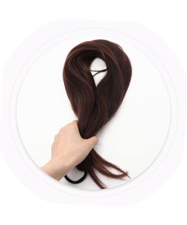minkissy Wig Synthetic Wrap Around Braided Ponytail Hair Extensions for Women - High Temperature Wire Braid Ponytail Extension Tails Hair Extensions Ponytail Extension for Black Women 80X3CM Dark Red - Buy Online on GoSupps.com