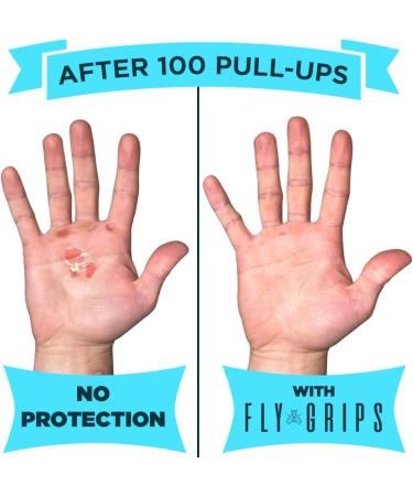 JerkFit Fly Grips - Soft Vegan Hand Grips for Cross Training - Lightweight Gloves for Pull Ups, Powerlifting, Gymnastics, WOD - Medium - Buy Online on GoSupps.com
