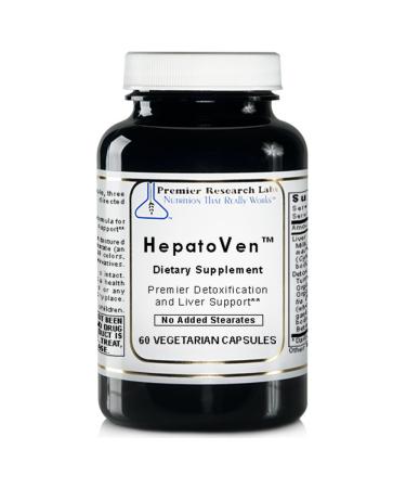 HepatoVen TM 60 Capsules Vegan Product - Premier Detoxification and Liver Support