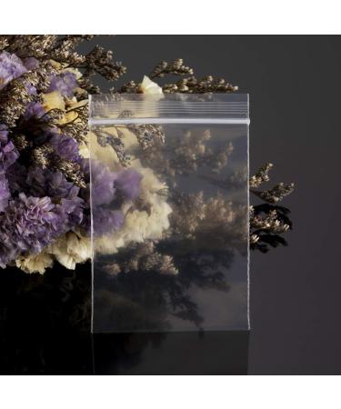 300pcs Clear Ziplock Storage Bags 2x3 inch - 2 mil Resealable Baggies for Pills & Jewelry - Buy Online on GoSupps.com