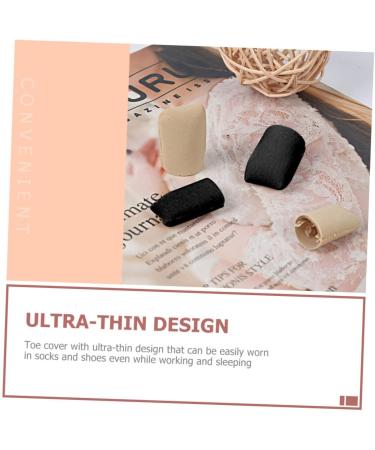 KALLORY Hand Toe Protector Silicone Gel Sleeves - 2 Pairs | Anti-wear Toe Covers - Big Toe Caps - Buy Online on GoSupps.com