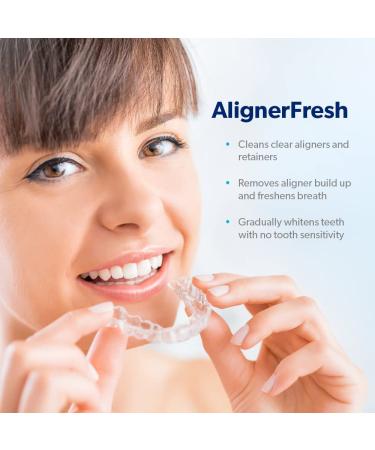 EverSmile AlignerFresh Extra Whitening Foam - Aligner Cleaner & Retainer Whitener - Buy Online on GoSupps.com