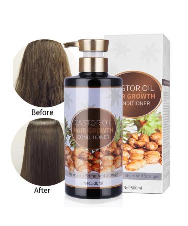 Silvercell Castor Oil Conditioner - Hair Growth & Moisturizing Shampoo for Damaged Hair | Thickening Oil Control 16.91 fl. oz - Buy Online on GoSupps.com