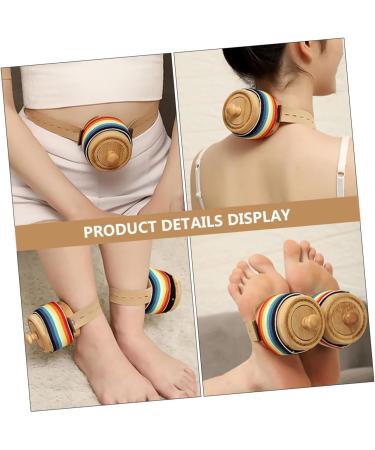 Ultechnovo 2 Series Moxibustion Box - Bamboo Foot Moxa Holder - 2 Color Options | 7x7cm Moxibustion Tool for Wellness - Buy Online on GoSupps.com