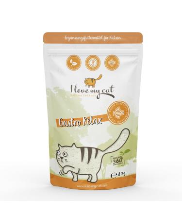 I love my cat gastro relax powder nutrition for cats that suffer from diarrhea for all cats and together with veterinarians developed 80 g