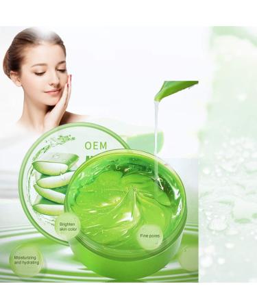 Aloe vera gel pore shrinkage repair moisturizing skin restored aloe vera gel for wrinkle formation smooth skin