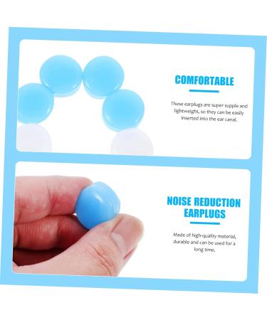 48 Pcs Silicone Earplugs - Anti-Noise Sleeping & Sound-Reducing Earplugs for Work Study & Sleep - Comfortable Invisible Design - Buy Online on GoSupps.com