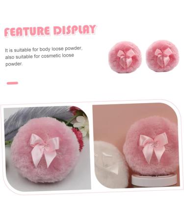  WOONEKY WOONEKY 2pcs Makeup Puffs Fluffy Puffs Puff Blender Powder Blender Makeup Sponges Air Corners Makeup Sponges Baby Grinder Fluffy Plush - Buy Online on GoSupps.com