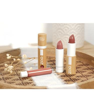 Zao Classic Pink Lipstick - Lustrous Moisturizing & Ultra Pigmented - Long Lasting Makeup - Organic Pomegranate & Shea Butter - 3.5g (462 Old Pink) - Shop Internationally - Buy Online on GoSupps.com