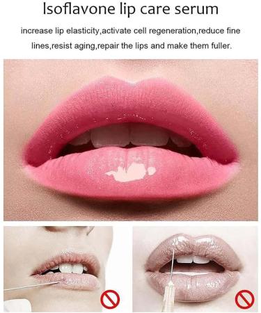 Nnbwlmaee Alicroplct Vitamin E Lip Serum | Natural Lip Plumper & Care | Instant Lip Filler (1PC) - Buy Online on GoSupps.com