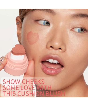 Heart Shape Liquid Blush with Applicator | Nourishing Nude Makeup for Brightening Complexion | 0.11 Ounce | Pack of 1 - Buy Online on GoSupps.com