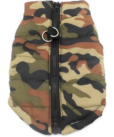 Pegasus Winter Coat for Dogs & Cats | Warm Windproof Jackets for Chihuahuas & Dachshunds | Cold Weather Pet Clothing in Camo Sizes XS - Buy Online on GoSupps.com