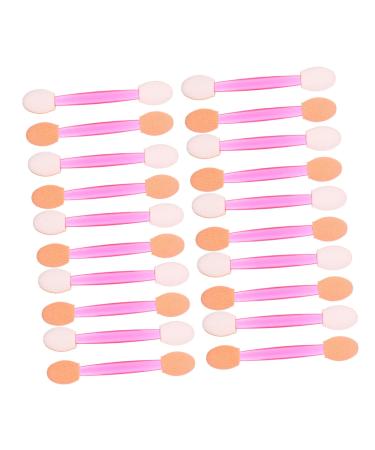 Didiseaon 80pcs Sponge Makeup Stick Eyeshadow Sponge Brush Eye Shadow Sponge Dual Head Eyeshadow Brush Cosmetic Eyeshadow Sponge Eye Shadow Brush Eye Shadow Applicator Eyeshadow Applicator