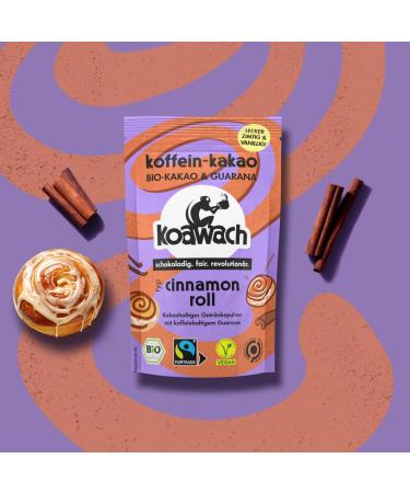 Koawach Spring Set - Organic Vegan Caffeine Cocoa with Guarana - Fairtrade Gift Set (4x100g) - Delicious Flavors - Buy Online on GoSupps.com
