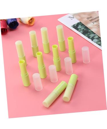 FOMIYES 10pcs Clear Lip Balm Tubes with Bamboo Caps - Refillable Containers for Lip Gloss and Balm - Buy Online on GoSupps.com