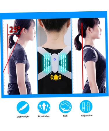 NOLITOY Posture Correction Belt for Men Adjustable Shoulder Brace & Trainer Strap for Better Posture Ideal for Students & Daily Use - Buy Online on GoSupps.com