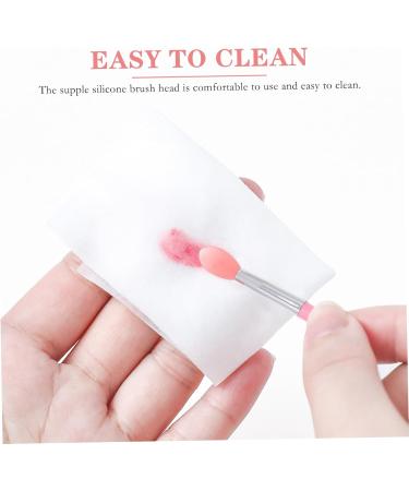 MAGICLULU 2 Sets Lip Stick Dust Cover Silicone Lip Brush Cosmetics Lipstick Brush Convenient Lip Mask Brush Lip Balm Applicator Accessory Silicone Lip Mask Makeup Brush Makeup Tool - Buy Online on GoSupps.com