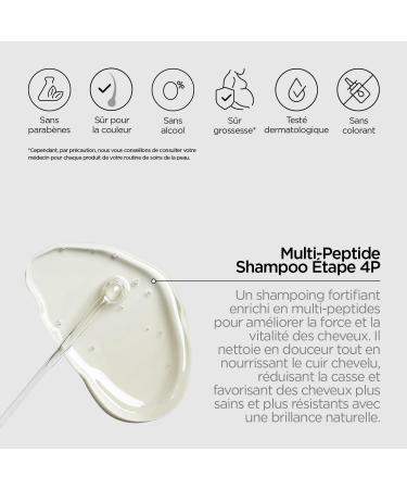  REVOX B77 REVOX B77 - Plex Multi-Peptide Shampoo Step 4P 260 ml Fortifying Peptide Gentle Cleansing Moisturizes the Scalp Strengthens Fragile Hair Daily Use All Hair Types - Buy Online on GoSupps.com